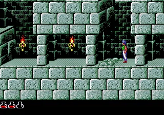 Prince of Persia gameplay screenshot on Sega CD