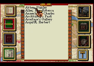 Sherlock Holmes: Consulting Detective Vol. II gameplay screenshot on Sega CD