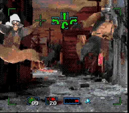 Surgical Strike gameplay screenshot on Sega CD