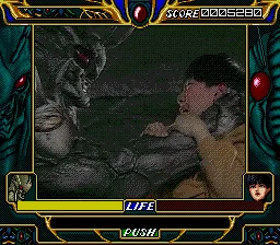 The Masked Rider gameplay screenshot on Sega CD