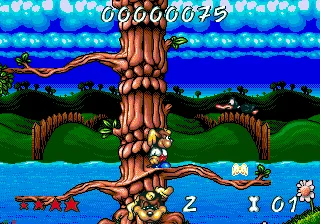 Wonder Dog gameplay screenshot on Sega CD