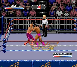 WWF Rage in the Cage gameplay screenshot on Sega CD