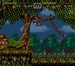 3 Ninjas Kick Back gameplay screenshot on SNES