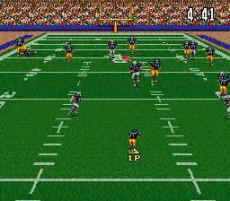ABC Monday Night Football gameplay screenshot on SNES