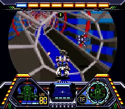 Accele Brid gameplay screenshot on SNES