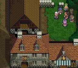 Albert Odyssey gameplay screenshot on SNES