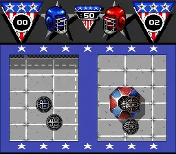 American Gladiators gameplay screenshot on SNES