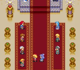 Angelique gameplay screenshot on SNES
