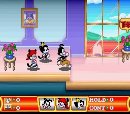 Animaniacs gameplay screenshot on SNES