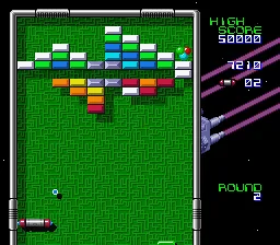 Arkanoid: Doh It Again gameplay screenshot on SNES