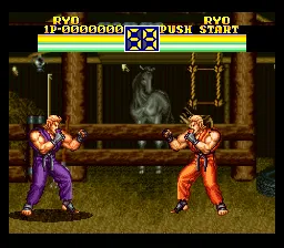 Art of Fighting 2 gameplay screenshot on SNES