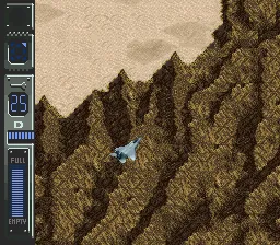 A.S.P. Air Strike Patrol gameplay screenshot on SNES