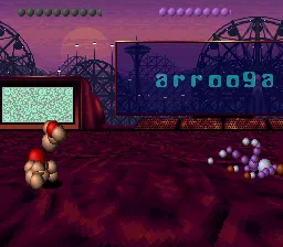 Ballz 3D: Fighting at Its Ballziest gameplay screenshot on SNES