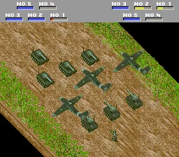 Barbarossa gameplay screenshot on SNES