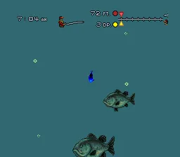 Bass Masters Classic gameplay screenshot on SNES
