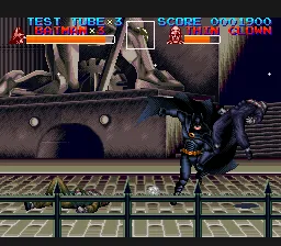 Batman Returns gameplay screenshot on SNES