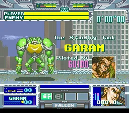 Battle Clash gameplay screenshot on SNES