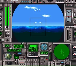 Battle Submarine gameplay screenshot on SNES