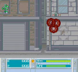 Bazooka Blitzkrieg gameplay screenshot on SNES