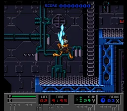 B.O.B. gameplay screenshot on SNES