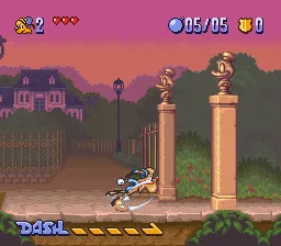 Bonkers gameplay screenshot on SNES