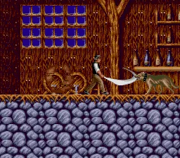 Bram Stoker's Dracula gameplay screenshot on SNES