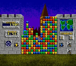 BreakThru! gameplay screenshot on SNES