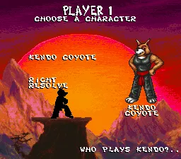 Brutal: Paws of Fury gameplay screenshot on SNES