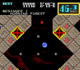 Cameltry gameplay screenshot on SNES