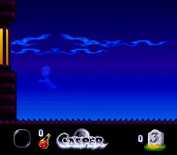 Casper gameplay screenshot on SNES