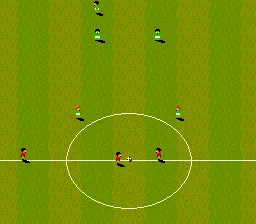 Championship Soccer '94 gameplay screenshot on SNES