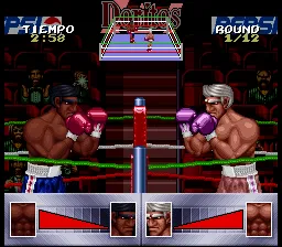 Chavez gameplay screenshot on SNES
