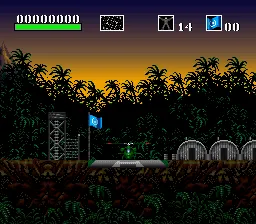 Choplifter III gameplay screenshot on SNES