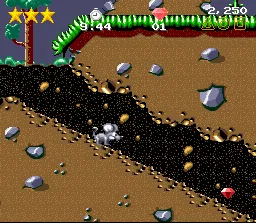 Claymates gameplay screenshot on SNES