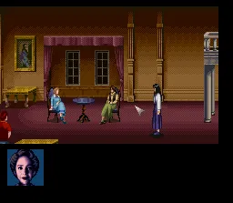 Clock Tower gameplay screenshot on SNES