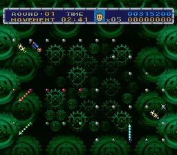 ClockWerx gameplay screenshot on SNES