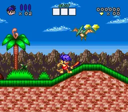Congo's Caper gameplay screenshot on SNES