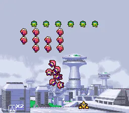 Cosmo Gang the Video gameplay screenshot on SNES