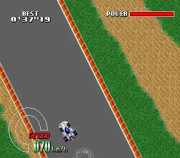Cyber Spin gameplay screenshot on SNES