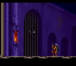 Demon's Crest gameplay screenshot on SNES