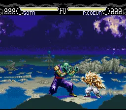 Dragon Ball Z: Hyper Dimension gameplay screenshot on SNES