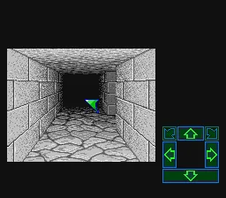 Dungeon Master gameplay screenshot on SNES