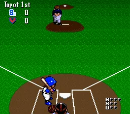 Extra Innings gameplay screenshot on SNES