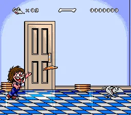 Family Dog gameplay screenshot on SNES
