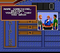 Family Feud gameplay screenshot on SNES