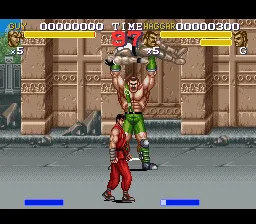 Final Fight 3 gameplay screenshot on SNES