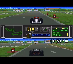 Final Stretch gameplay screenshot on SNES