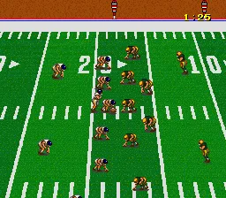 Football Fury gameplay screenshot on SNES