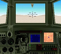 Garry Kitchen's Super Battletank gameplay screenshot on SNES