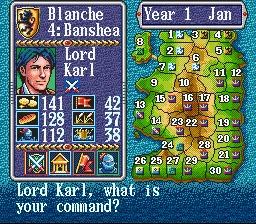 Gemfire gameplay screenshot on SNES